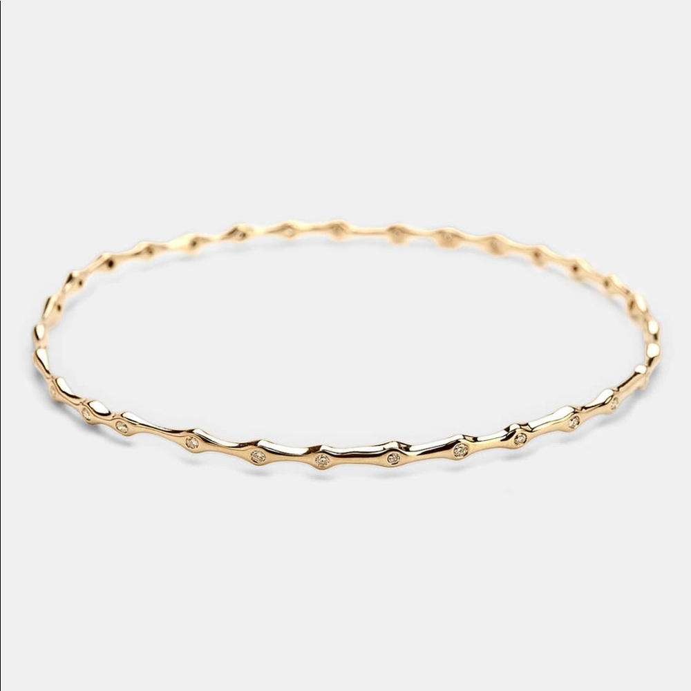 Ippolita 18K Superstar 29 Diamond Bangle